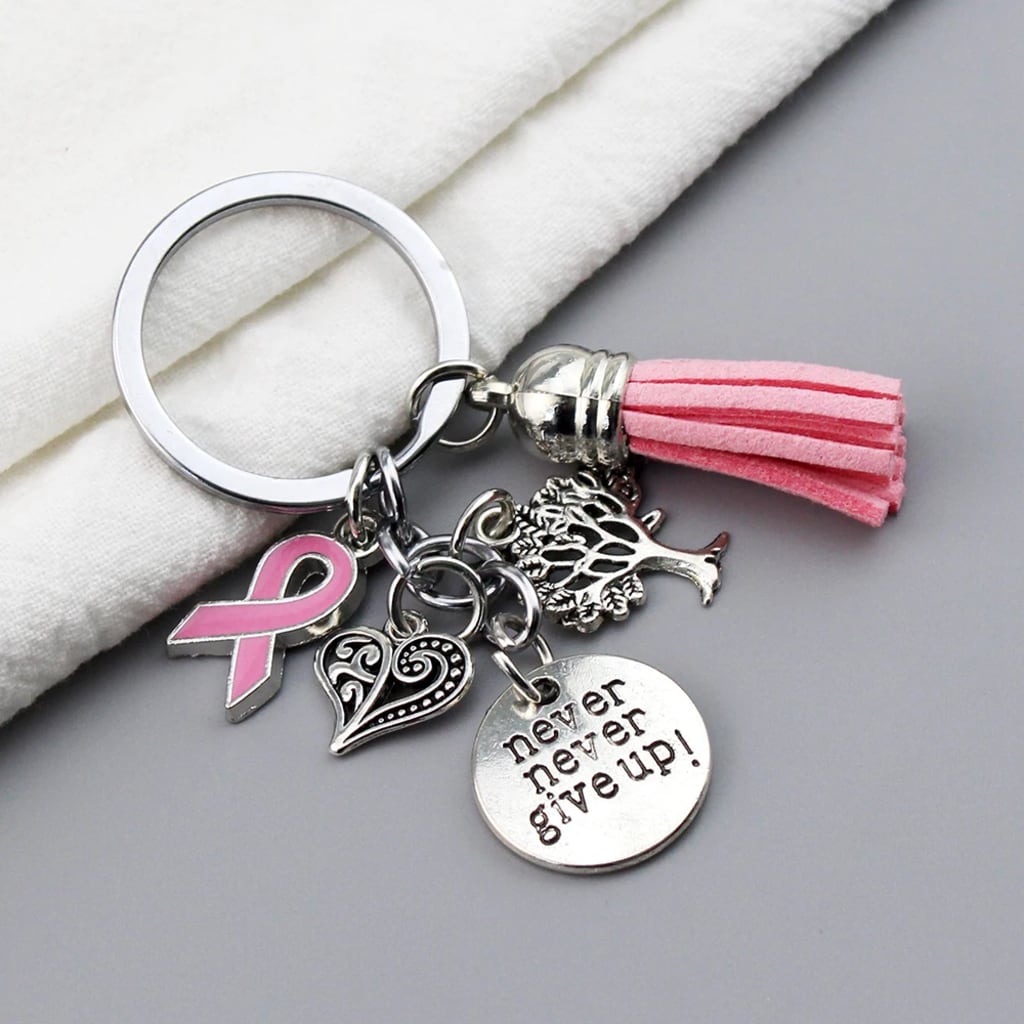 Breast Cancer Keychain Charm